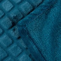 Плед Casa Conforte Aspen 150x200 6155356 (бирюзовый)