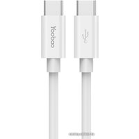 Кабель Yoobao YB-CC2 1 м (белый)