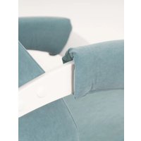 Кресло-глайдер Glider Модель 68М (мятно-зеленый/молочный дуб)