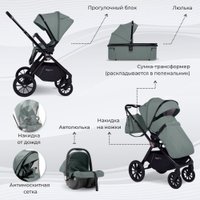 Универсальная коляска Sweet Baby Vento 3в1 (зеленый)