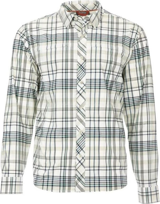 

Рубашка Simms BugStopper LS Shirt (L, plaid pearl madras plaid)