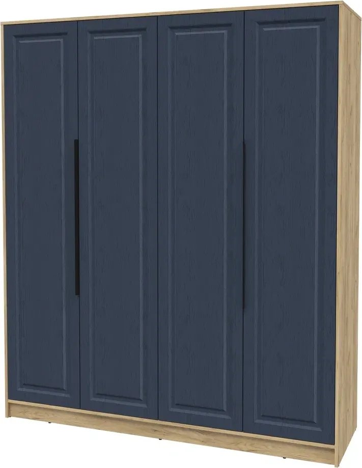 

Шкаф распашной Интерлиния Концепт КТ-Ш4 Деко (дуб золотой/дуб королевский)