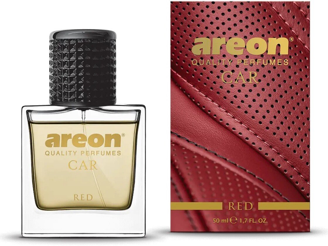 

Areon Car Perfume Glass Red