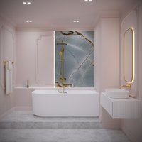 Ванна Wellsee Festive Fox 170x80 28730603R (пристенная ванна (правая) белый глянец, экран, ножки, сифон-автомат матовый черный) в Бресте