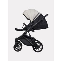 Универсальная коляска Riko Montana X Ecco 2 В 1 Basic (светло-серый/черный)