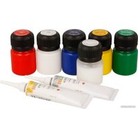 Краска для текстиля Decola 4141177 (5 цв)