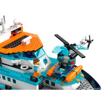Конструктор LEGO City 60368 Корабль Исследователь Арктики
