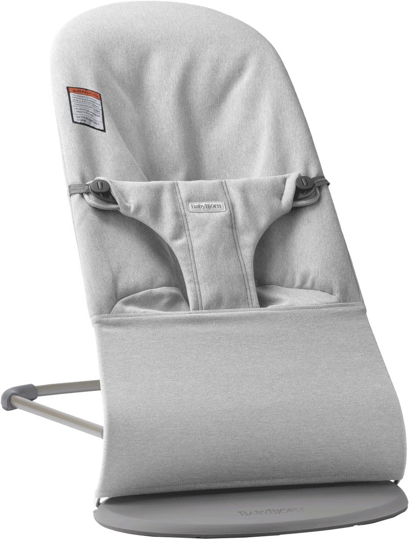

Шезлонг BabyBjorn Bliss Woven melange 0060.29 (light grey)