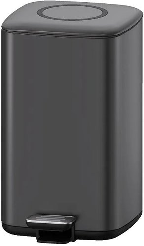 Мусорное ведро WeltWasser Wally TG 9L (серый матовый)