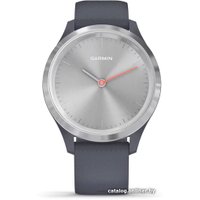 Гибридные умные часы Garmin Vivomove 3S (серебристый/синий)