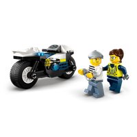Конструктор LEGO City Полицейская погоня на мотоцикле 60455