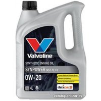 Моторное масло Valvoline SynPower MST FE C6 0W-20 4л