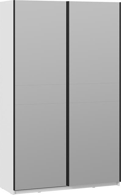 

Шкаф-купе Трия Оскар Т2 1400 271170 (ручка черная/белый снег)