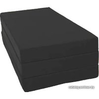 Cпортивный мат КМС №4 складной 150x100x10 (черный)
