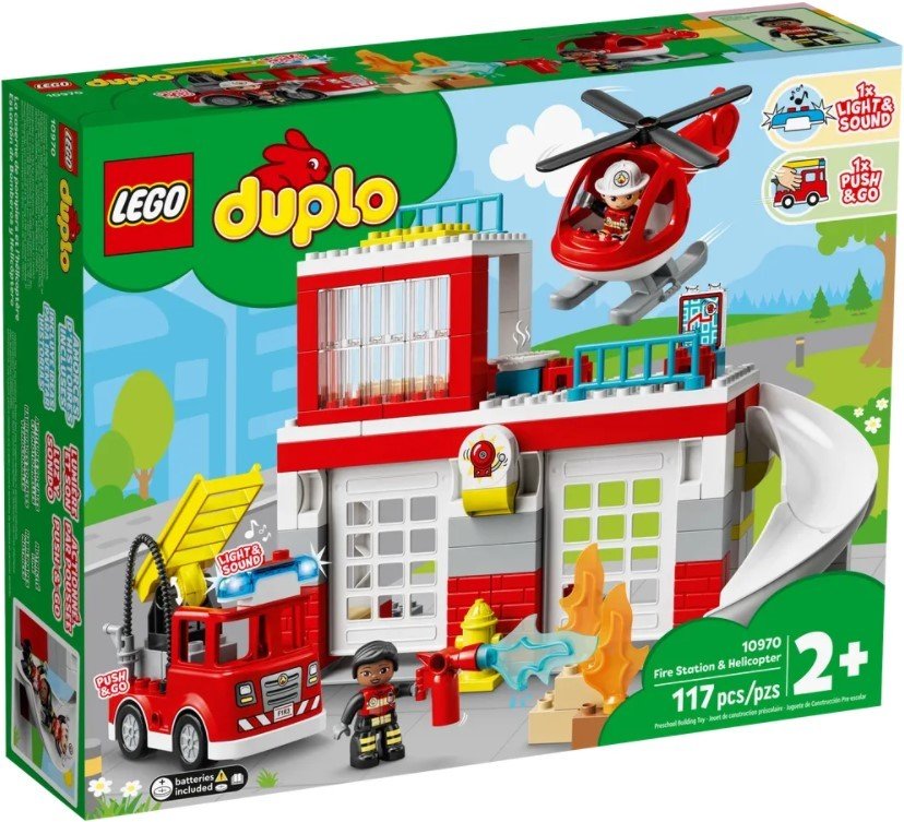 

Конструктор LEGO Duplo 10970 Пожарная часть и вертолет
