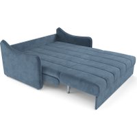 Диван Мебель-АРС аккордеон Давос НПБ 140x200 см M2-113-49 (Vivaldi cиний)