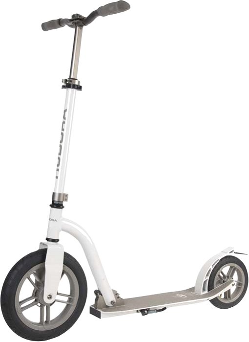 

Двухколесный подростковый самокат Hudora BigWheel Air All Paths 280 14125 (ivory)