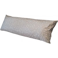 Спальная подушка Martoo Дакимакура 150x50 DK-GR (белые звезды на сером)