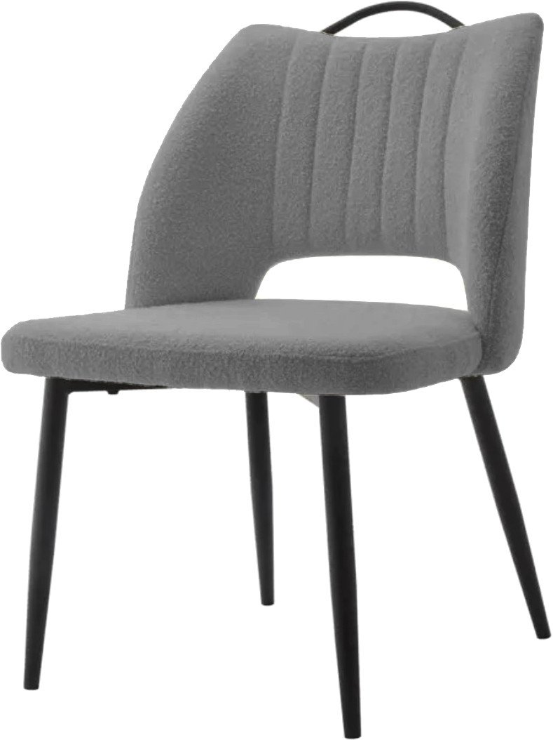 

Стул M-City Janety 624M05383 (UF998-15 серый/черный)