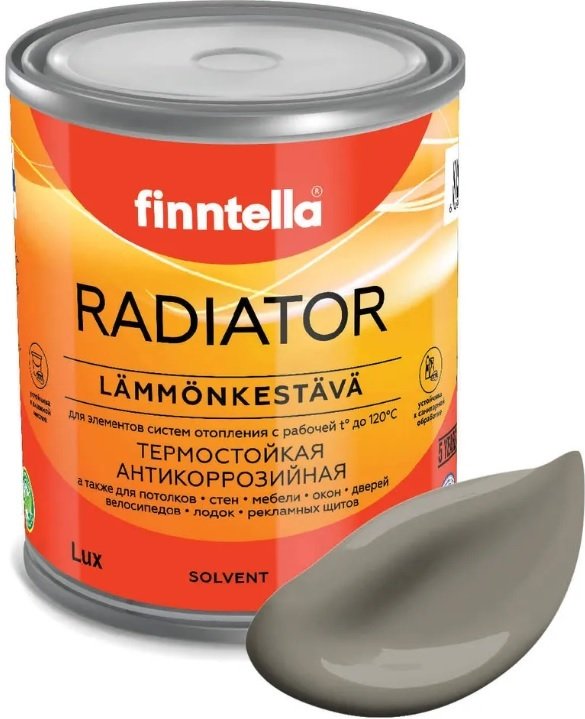 

Краска Finntella Radiator Maa F-19-1-1-FL080 0.9 л (светло-коричневый)