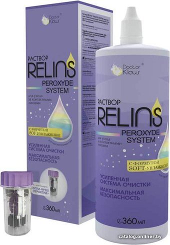 Раствор для линз Doctor Klaus Relins Peroxyde System 360 мл