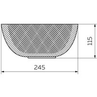 Ваза для фруктов Lemax LB-9 BSG