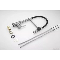 Смеситель Rose R133T (оружейная сталь)