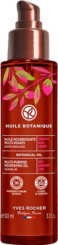 Масло Yves Rocher Многофункциональное питательное масло для волос - для сухих и поврежденных волос 90839 100 мл