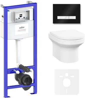 Lavinia Boho Relfix Grance Hill Rimless 6 в 1 87561019 (черный/белый стекло)