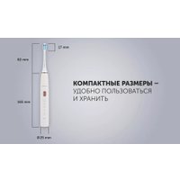 Электрическая зубная щетка Polaris PETB 0302 (белый)