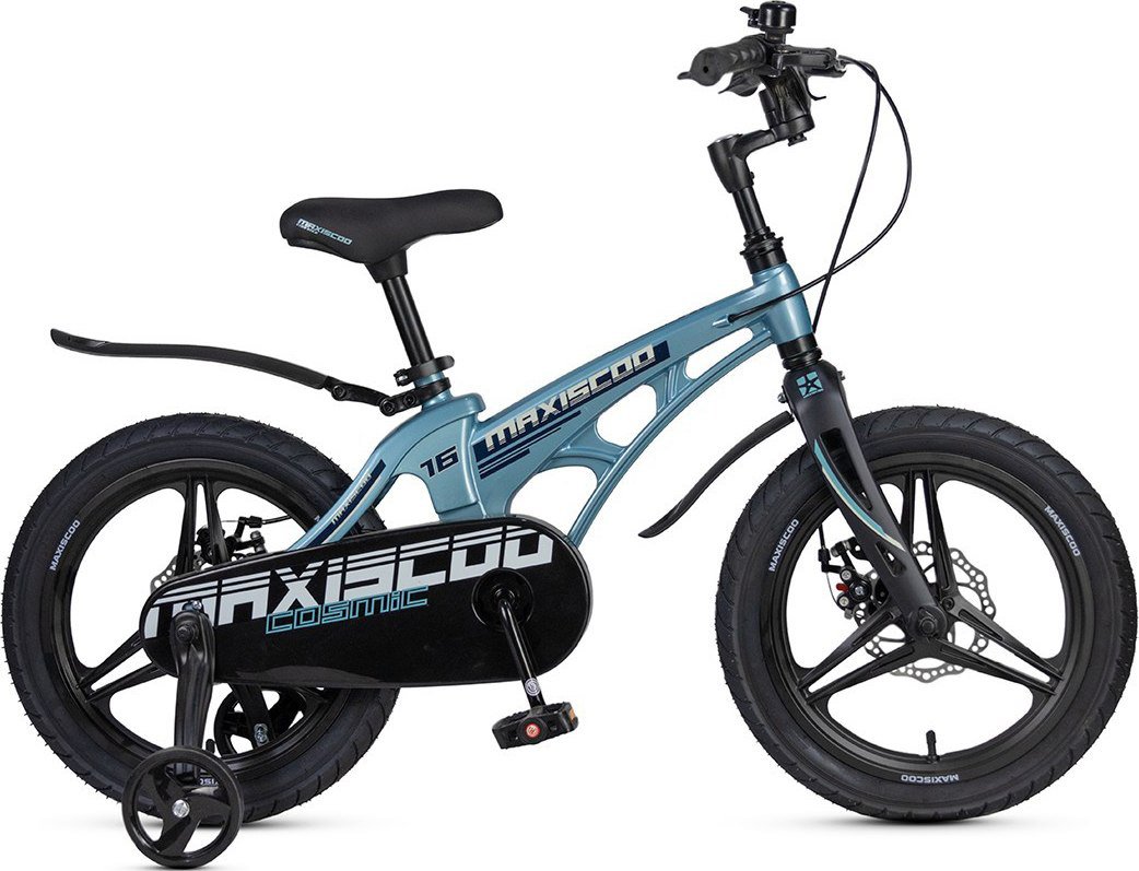 

Детский велосипед Maxiscoo Cosmic Deluxe 16 2025 MSC-C1644D (стальной синий)