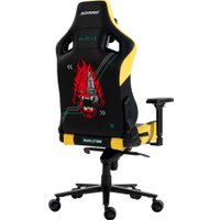 Игровое (геймерское) кресло Evolution Nomad PRO Cyberpunk Bloodhound (черный/желтый)
