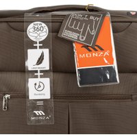 Чемодан-спиннер Monza 8038# (L, коричневый)