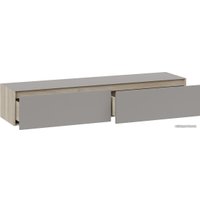 Тумба Трия Глосс ТД-319.03.11 (баттл рок/стекло мокко матовый)