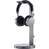 Подставка для наушников Satechi Aluminum USB Headphone Stand (серый космос)