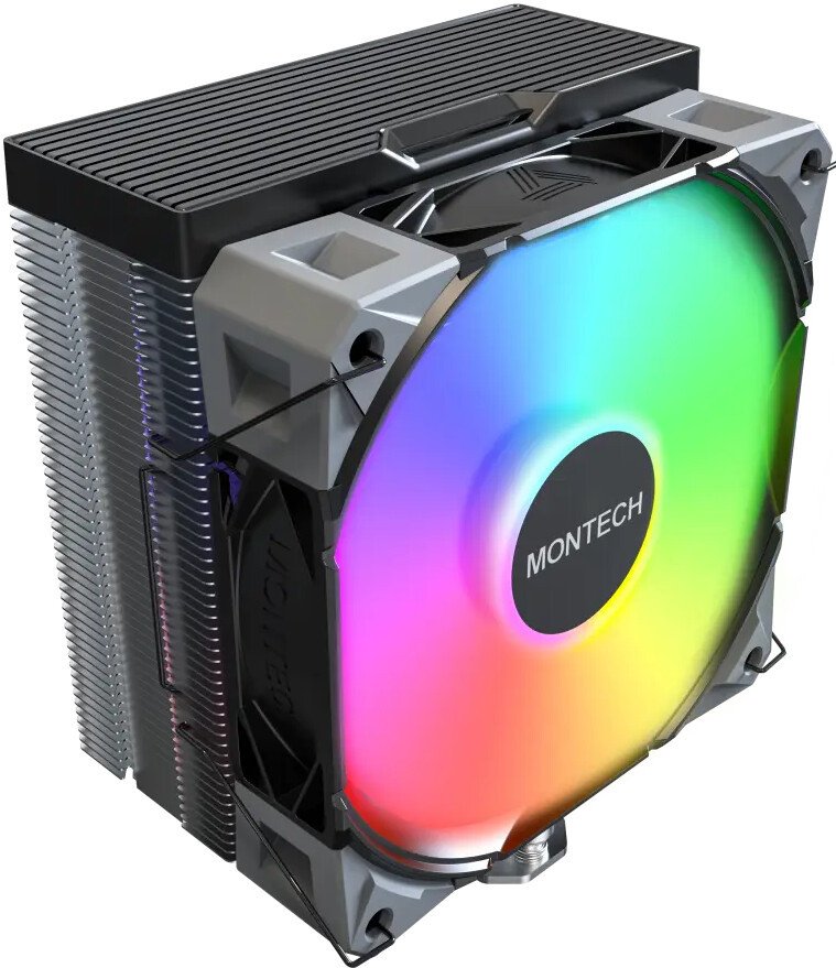 Кулер для процессора Montech NX400 ARGB (черный)