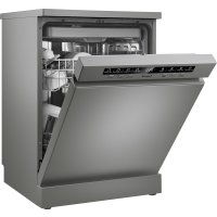 Отдельностоящая посудомоечная машина Weissgauff DW 6038 D Dual Wash Silver