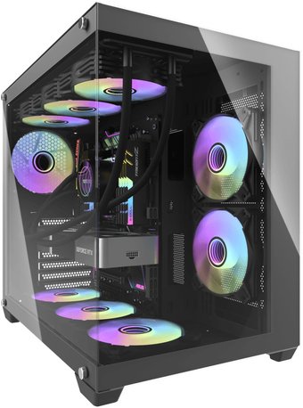 Корпус dark Flash C285P (черный)