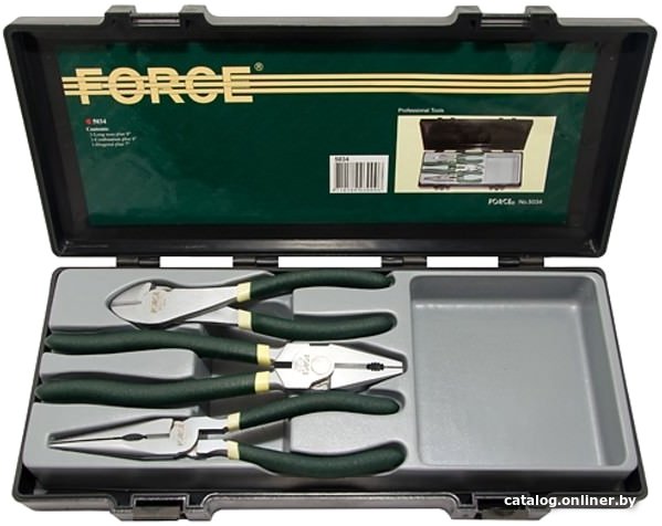 Набор пассатижей Force 5034 (3 предмета)