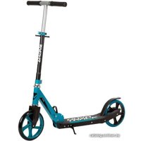 Двухколесный подростковый самокат Novatrack Polis 200P.POLIS.GN22 (синий/зеленый)