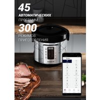 Мультиварка Polaris PMC 5020 Wi-Fi IQ Home (серебристый)