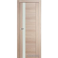 Межкомнатная дверь ProfilDoors 62Х 70x200 (капучино мелинга/стекло белый лак)