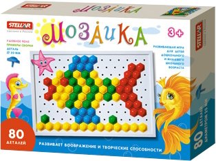

Мозаика/пазл Stellar 20 мм 01011 (80 деталей)