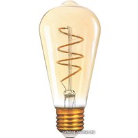 Светодиодная лампочка Gauss ST64 Flexible E27 6 Вт 2400 К 157802006