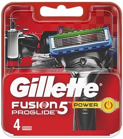 

Сменные кассеты для бритья Gillette Fusion5 Proglide Power (4 шт) 7702018516698