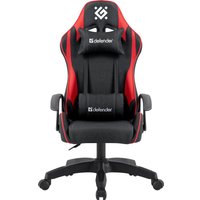 Игровое (геймерское) кресло Defender Kraken (черный/красный) в Орше