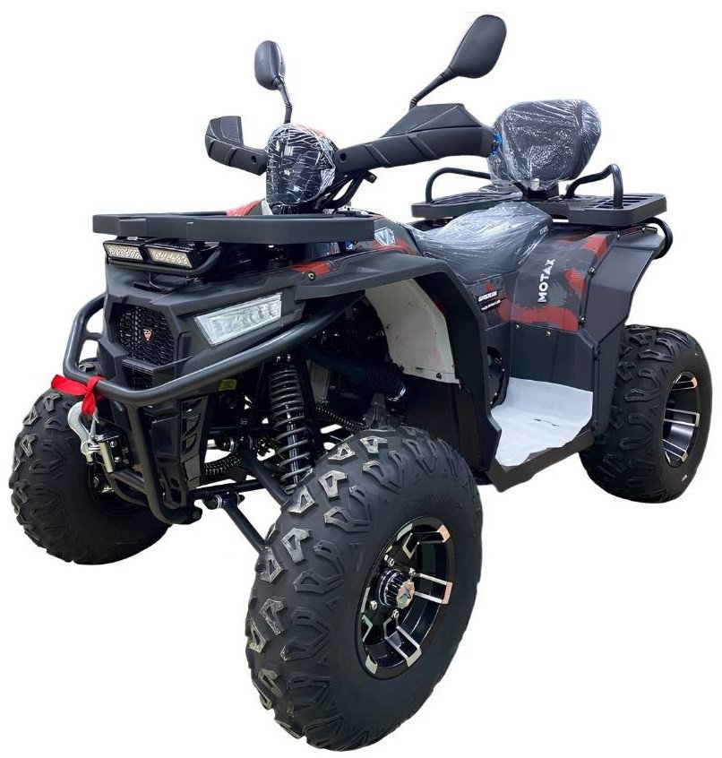 Квадроцикл Motax Grizlik W200 Lux (красный камуфляж)