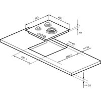 Варочная панель LEX GVG 435 GR