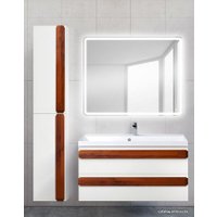  BelBagno Шкаф-пенал Aurora-1600-2A-SC-BL-P-L (bianco lucido)