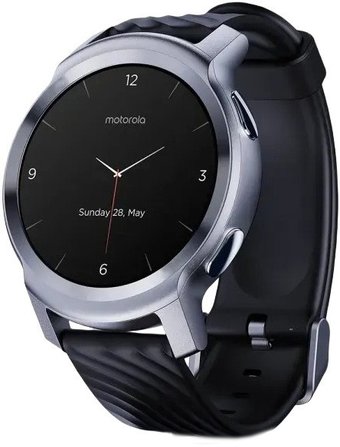 Умные часы Motorola Moto Watch 100 (ледниковый серебристый)